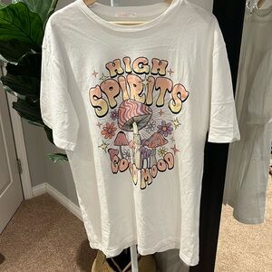 Rose + Vine | Oversized Tee